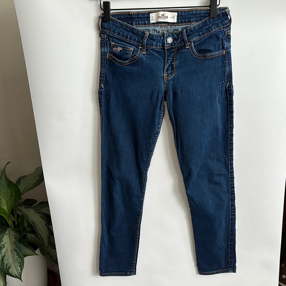 Hollister Blue Skinny Jeans